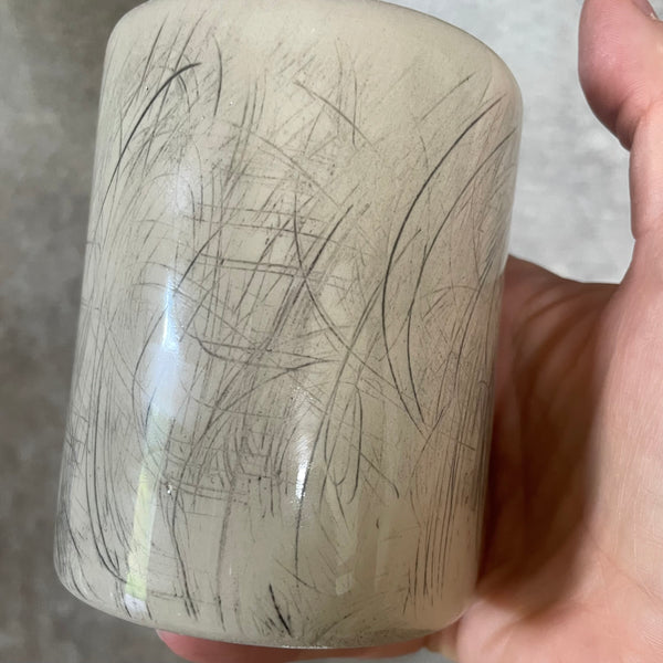 Bright tumbler mug about self acceptance