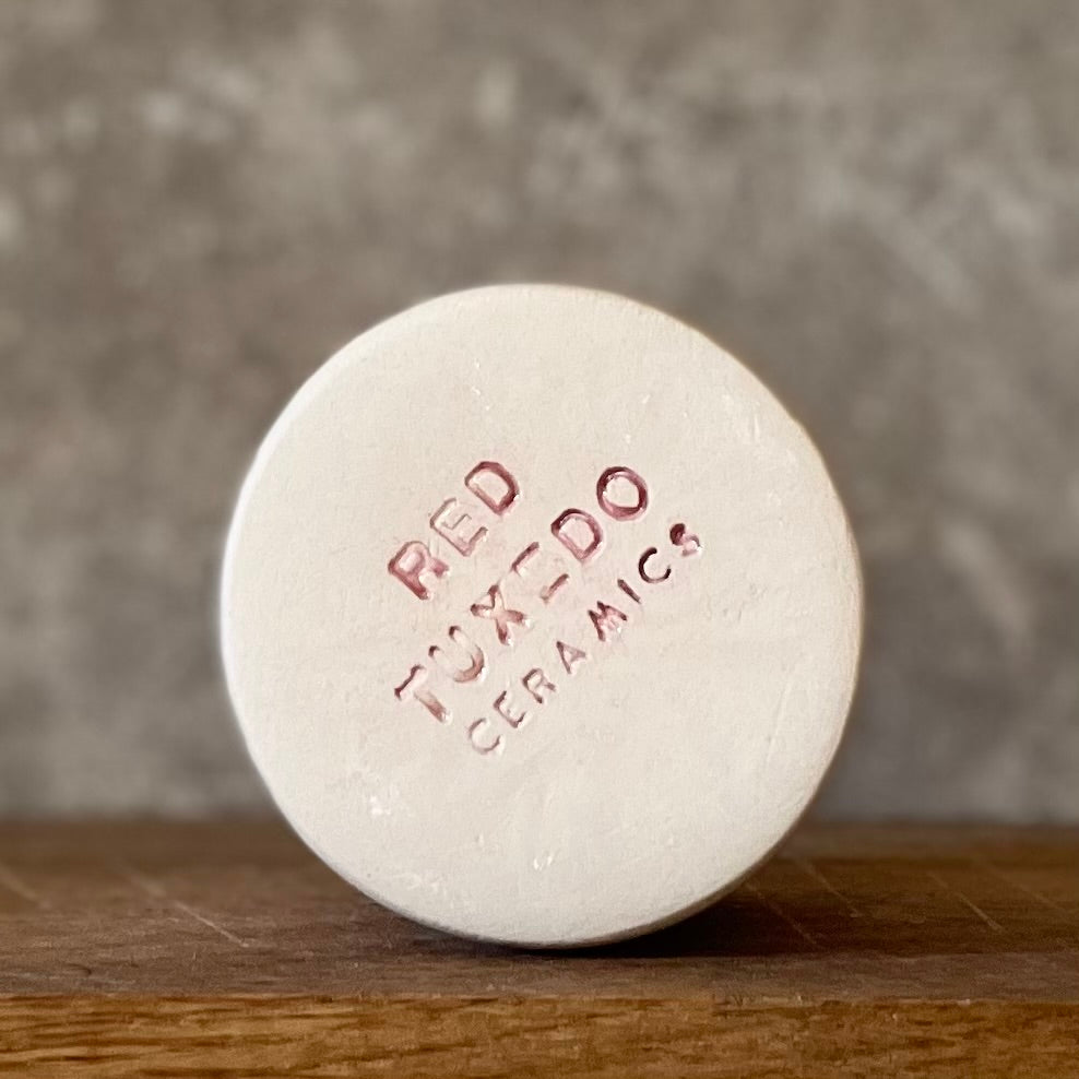 Pink small mug without handle BONJOUR