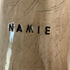 Beige mug with word in NAMIE