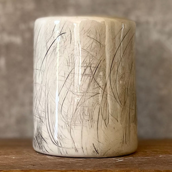 Bright tumbler mug about self acceptance