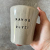 Puodelis KAVOS PLYZ