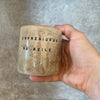 Set of two lovely espresso mugs