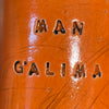 Bright orange mug MAN GALIMA