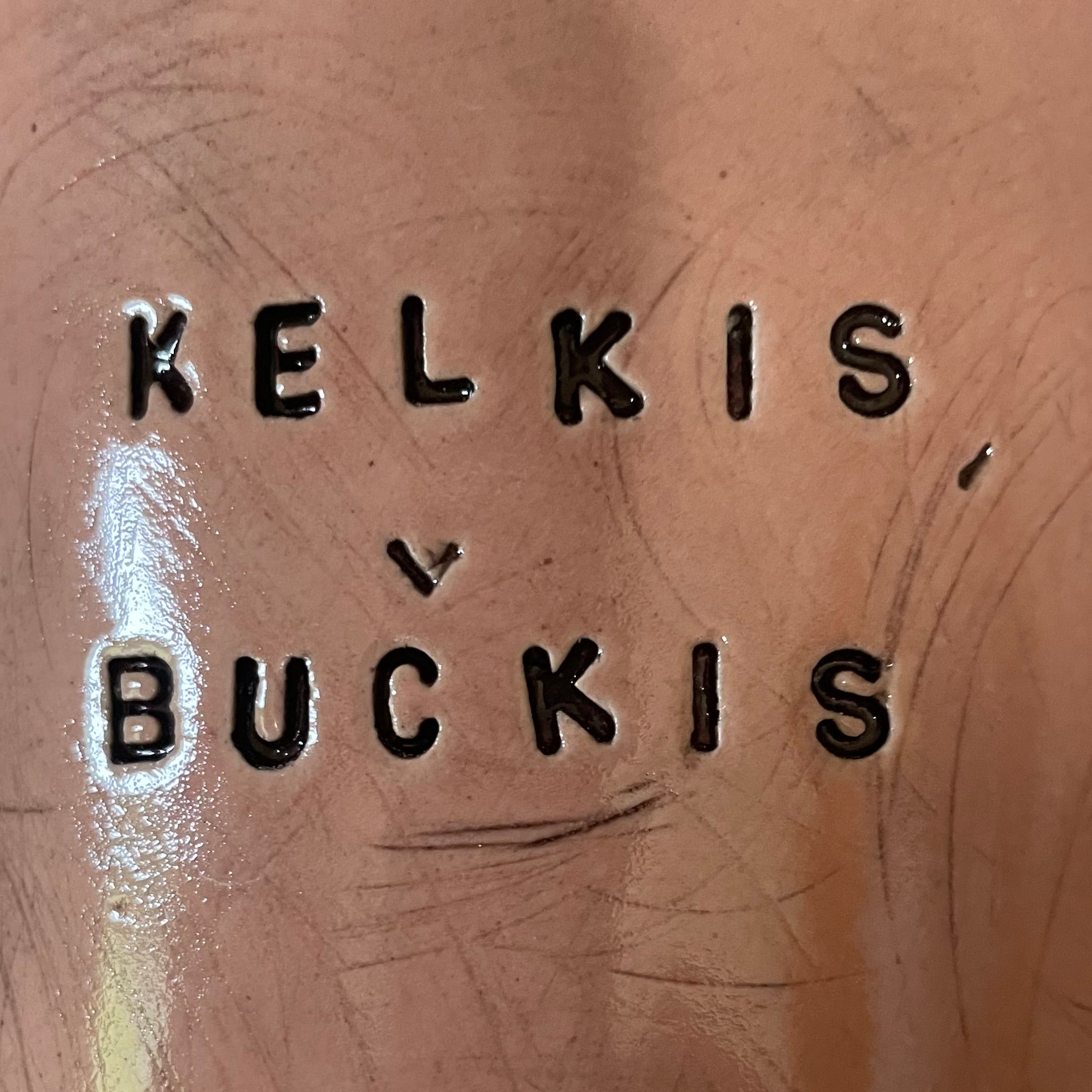 Big pink mug KELKIS BUČKIS