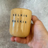 Yellow mug KELKIS BUČKIS