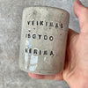 Tumbler mug with saying