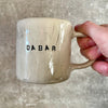 Ceramic mug "DABAR"