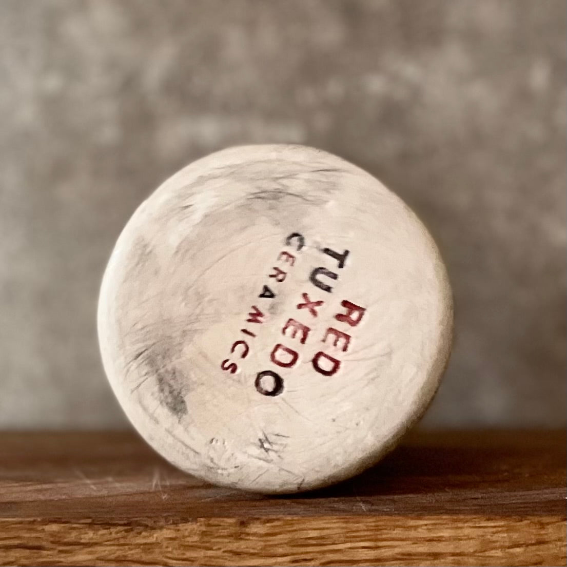 White mug with magic saying