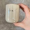 White mug ČIA 150 ml