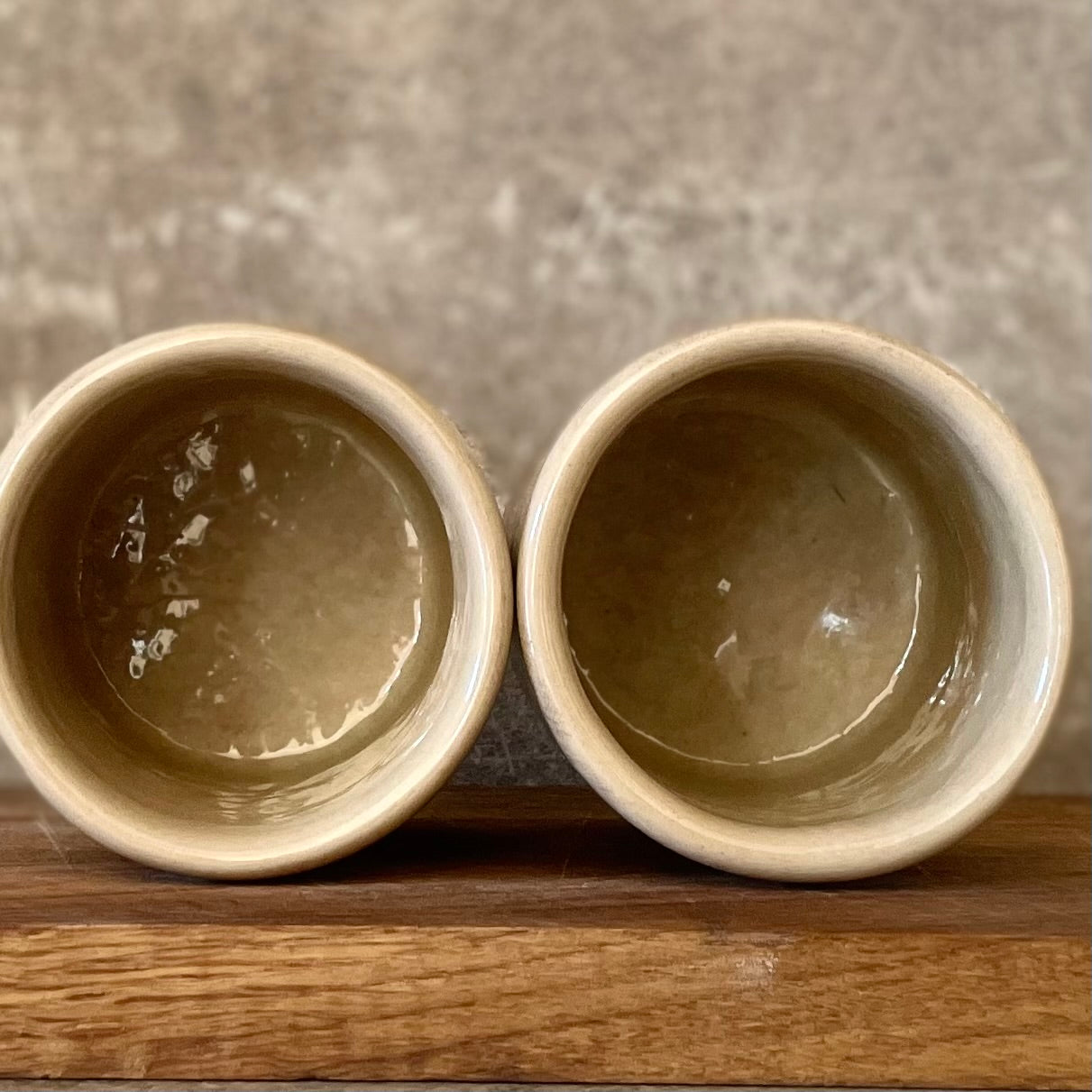 Set of two lovely espresso mugs