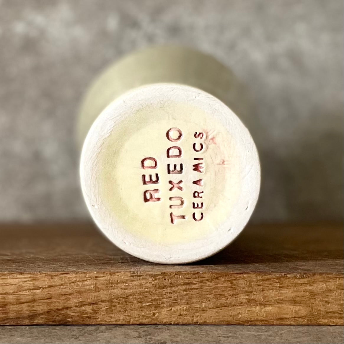 Bright yellow mug with saying