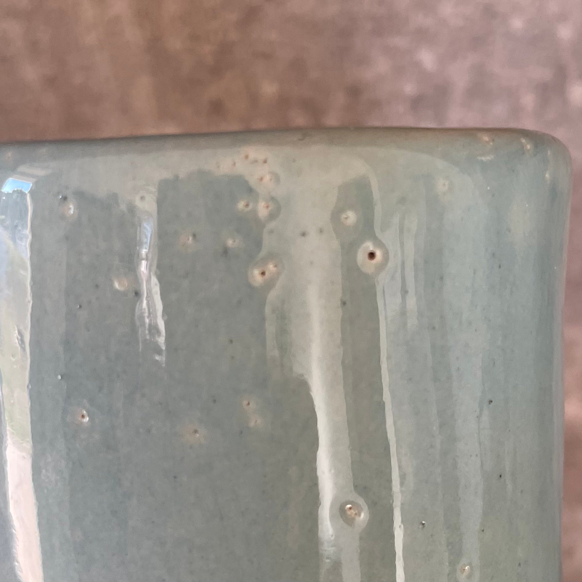 Blue mug with quote about goals