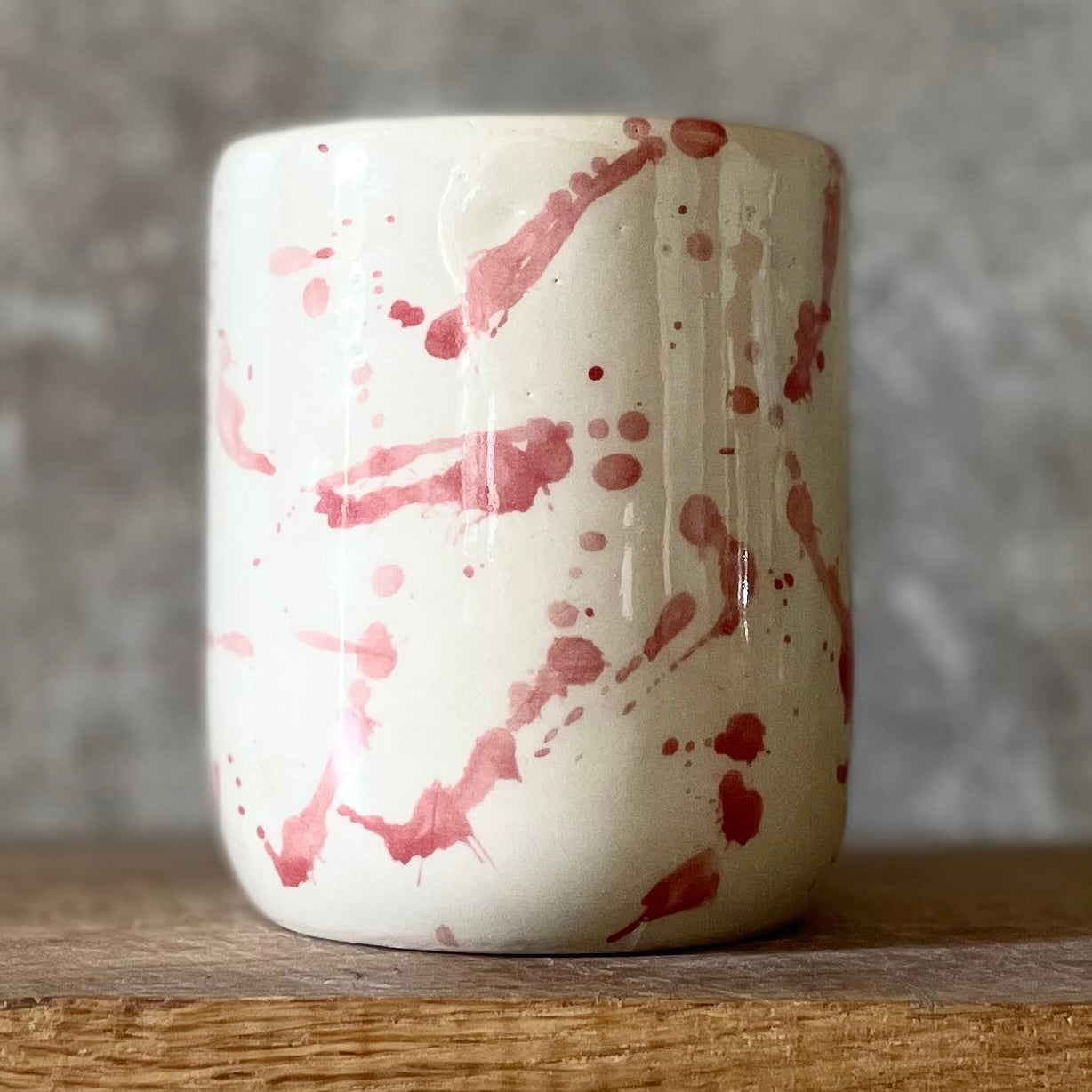 Tumbler mug with saying about beauty