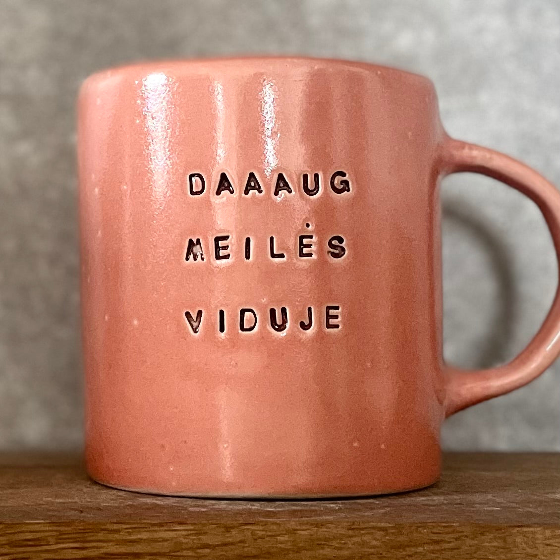 Big lovely stoneware mug