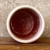 Raspberry pink mug with question