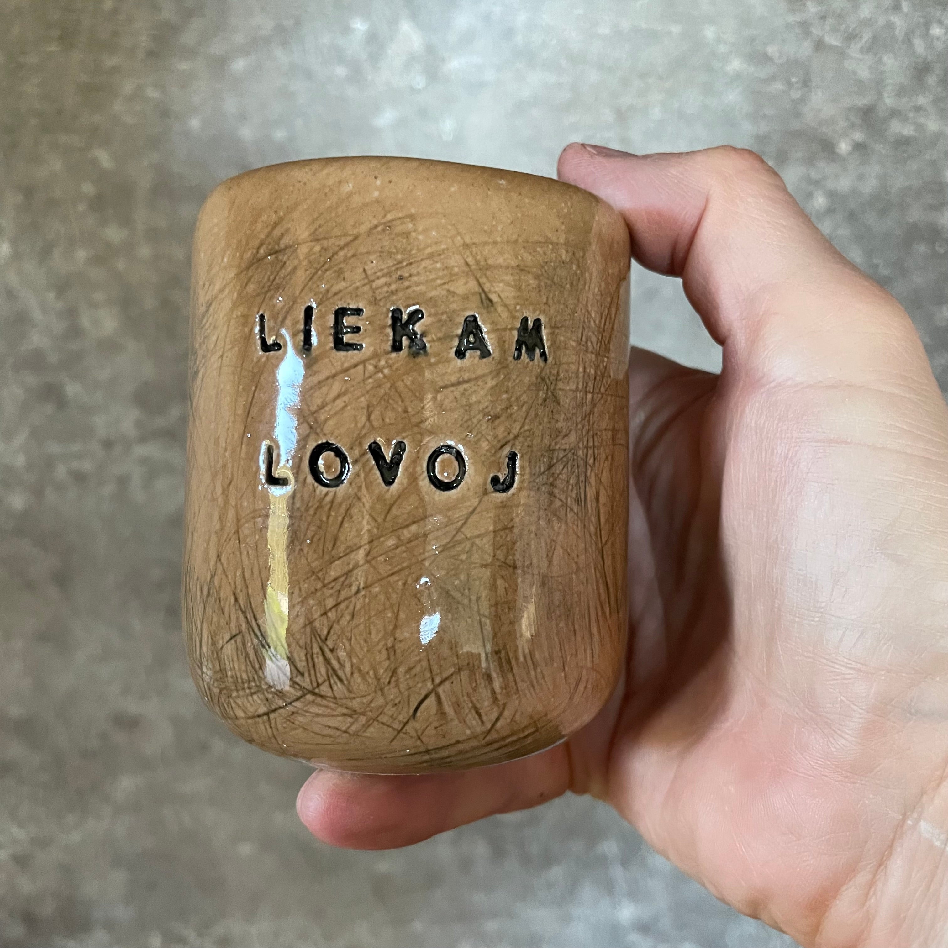 Small mugs without handle