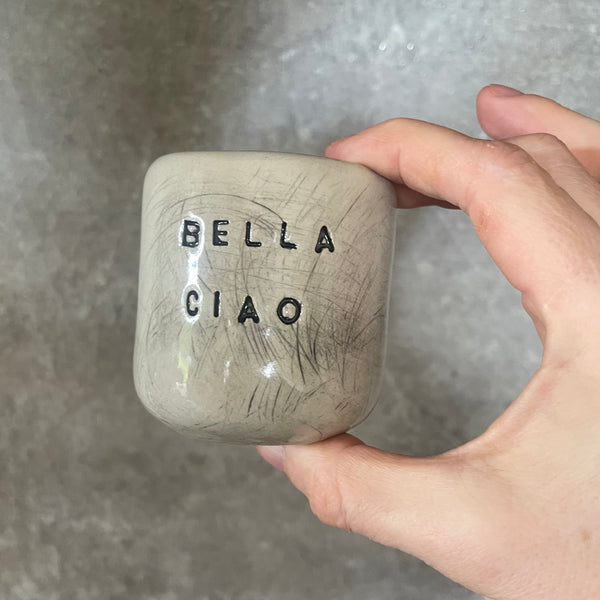 Small tumbler mug BELLA CIAO