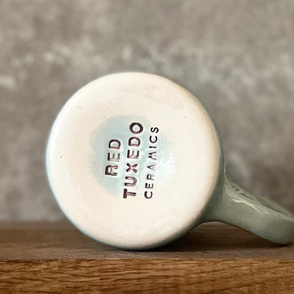 Blue inspirational mug