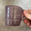 Little purple sweet mug