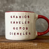 Colored mug SKANIOS KAVELĖS