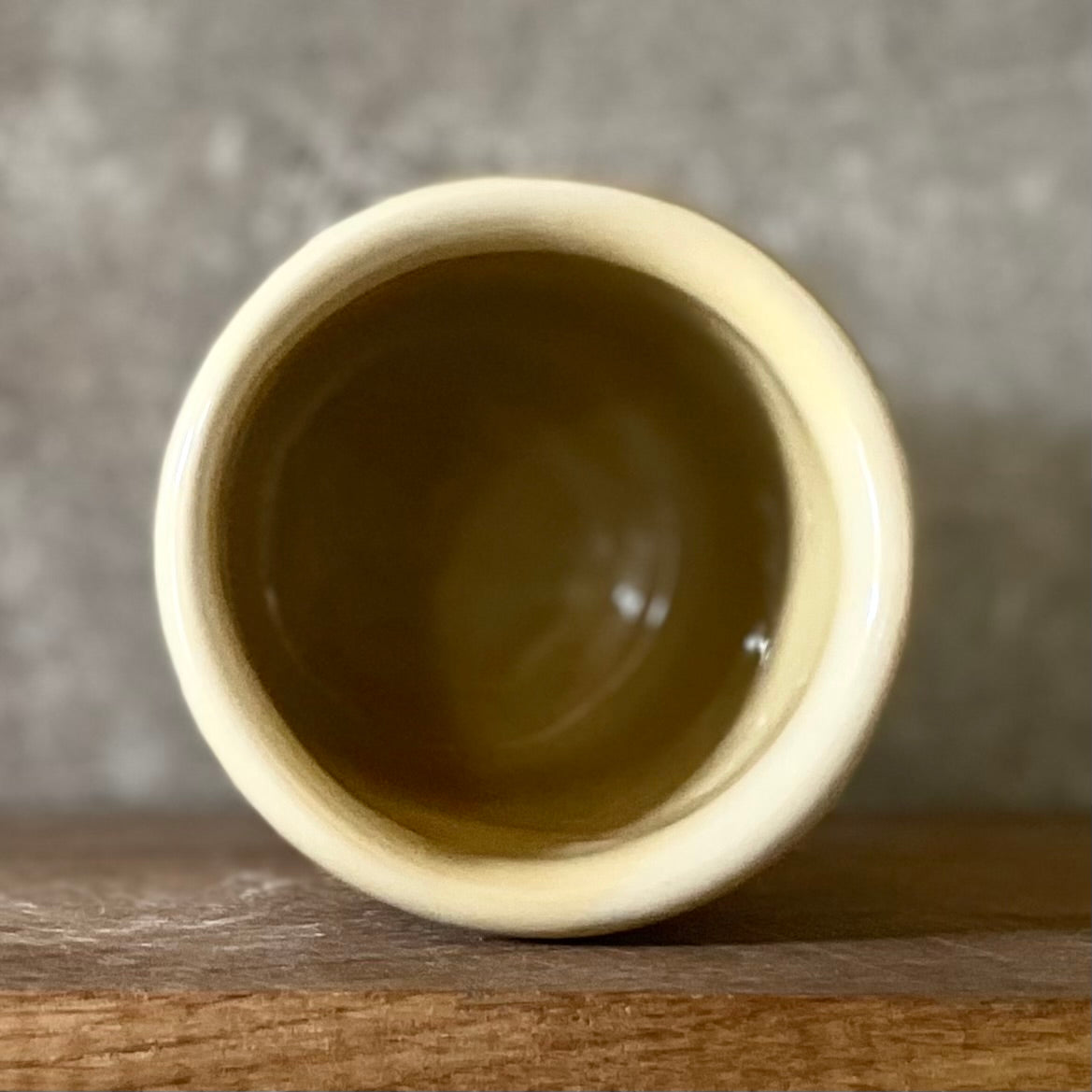 Ceramic coffee mug with funny saying
