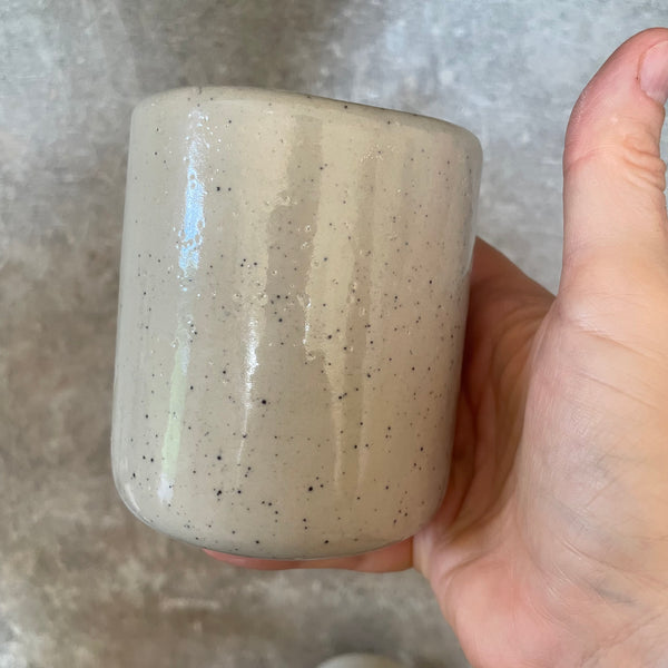 Lovely speckled mugs for a couple