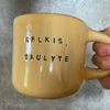 Big yellow mug KELKIS SAULYTE