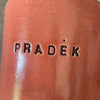 Raudonas puodelis "Pradėk"
