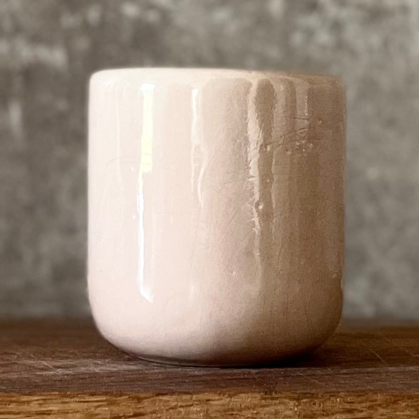 Rožinis mažas puodelis MYLIU TAVE