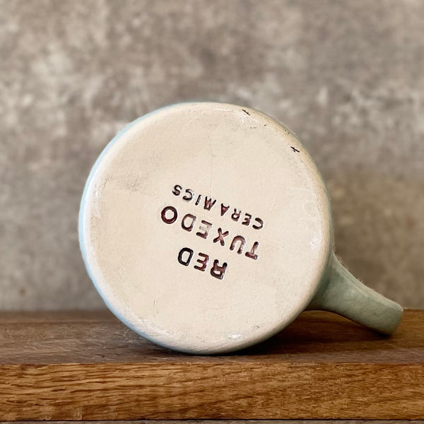 Big blue mug with lovely saying about snore