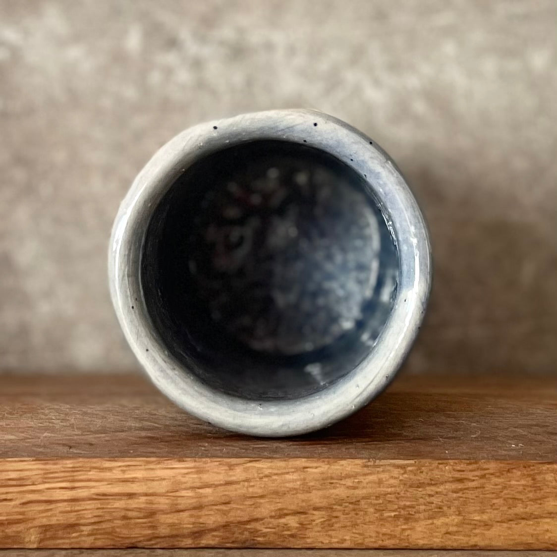 Blue inspirational mug