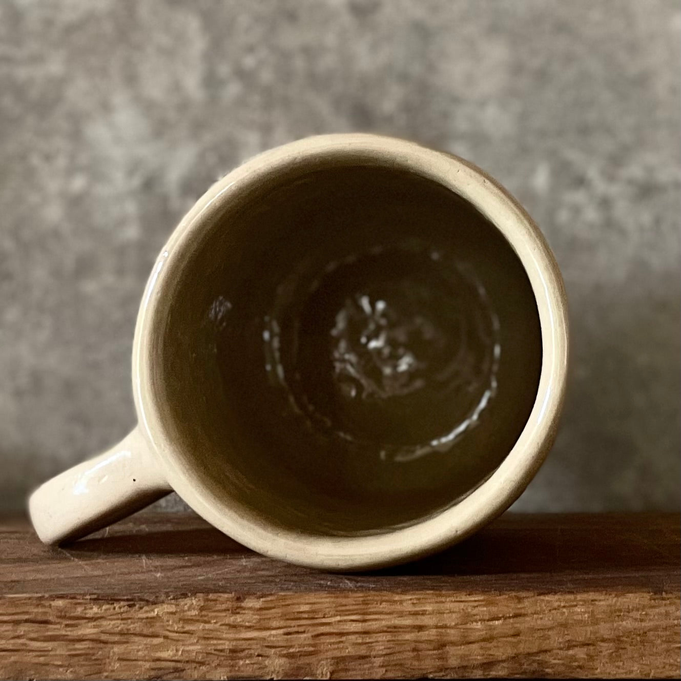 Big beige mug KELKIS BUČKIS