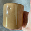 Caramel mug with word LĖTAI