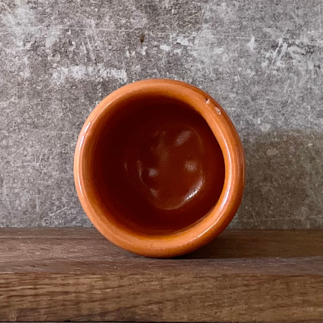 Bright orange mug MAN GALIMA