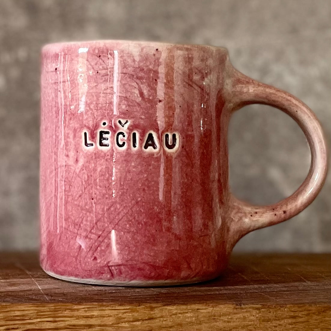 Unique mug LĖČIAU