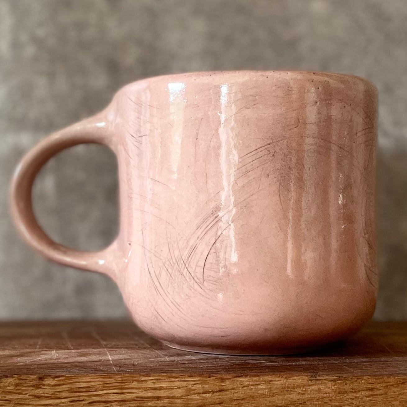 Big pink mug KELKIS BUČKIS