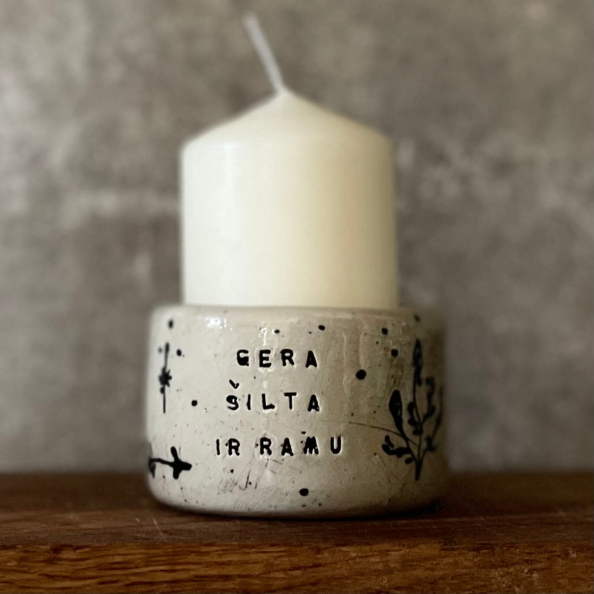 Candleholder GERA ŠILTA