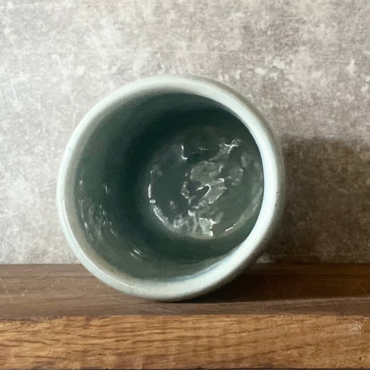 Ceramic mug about money