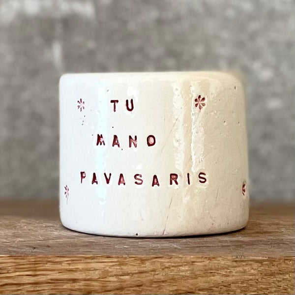 Small mug without handle