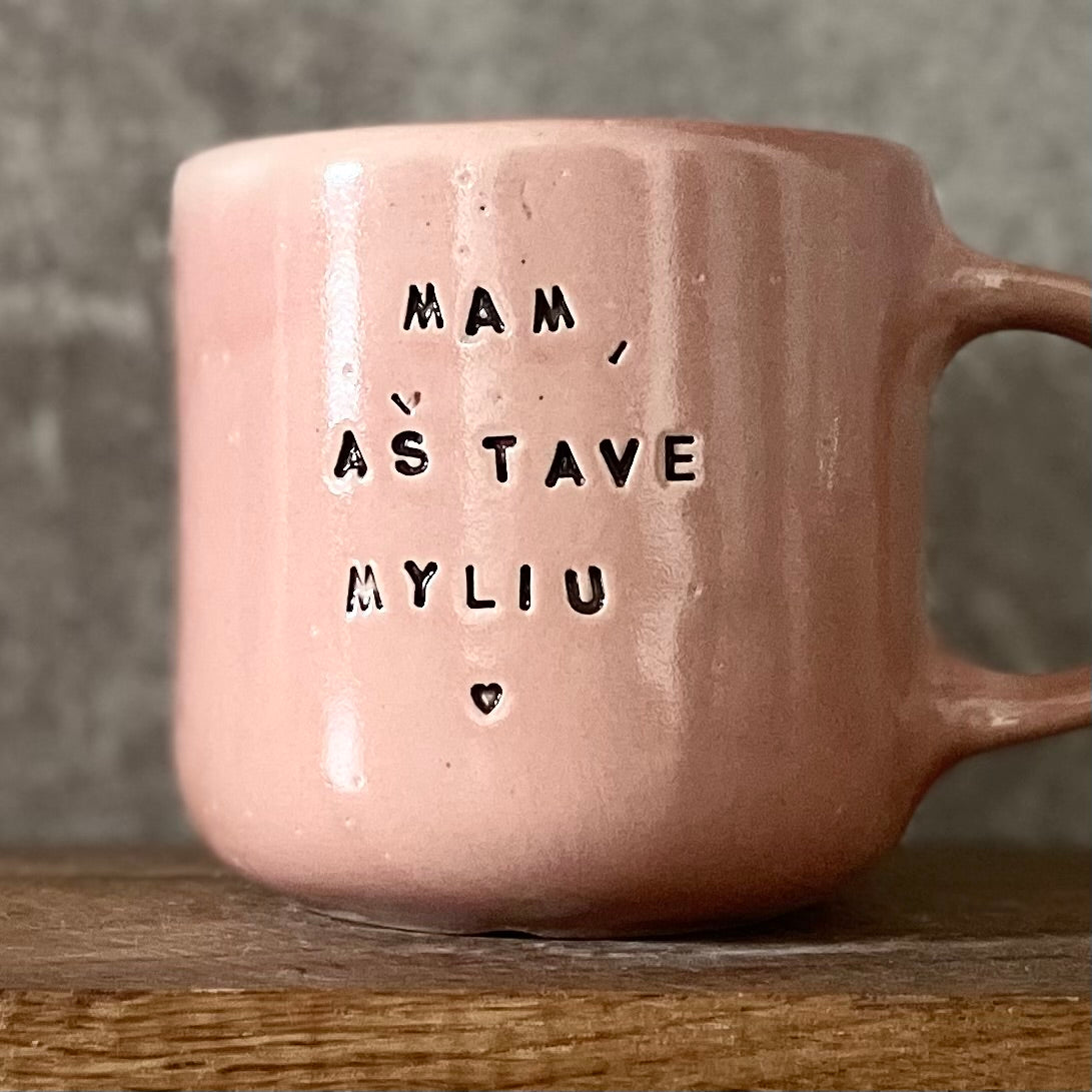 Big pink mug for mom ❤️