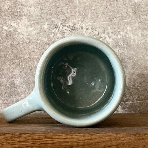 Blue inspirational mug