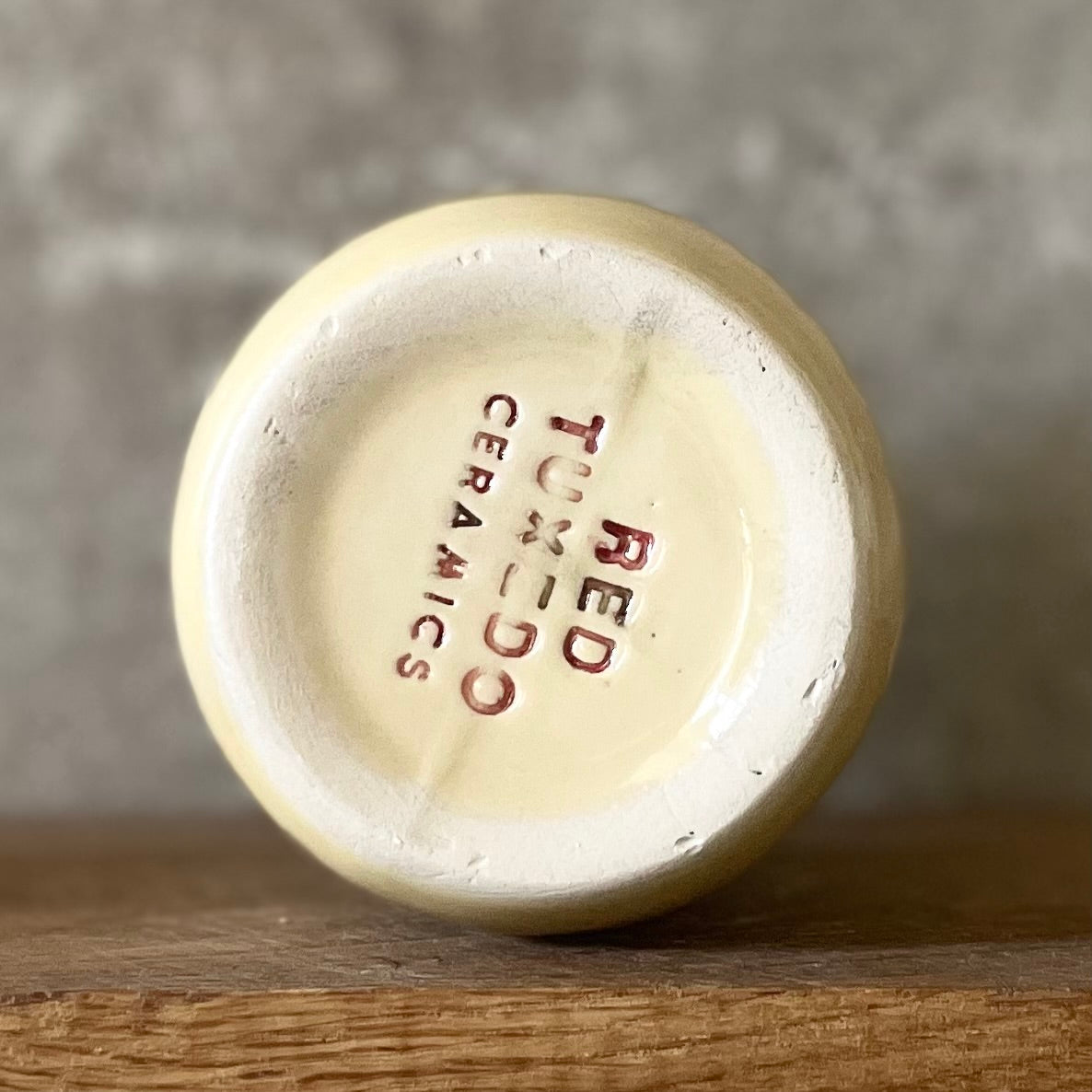 Ceramic coffee mug with funny saying