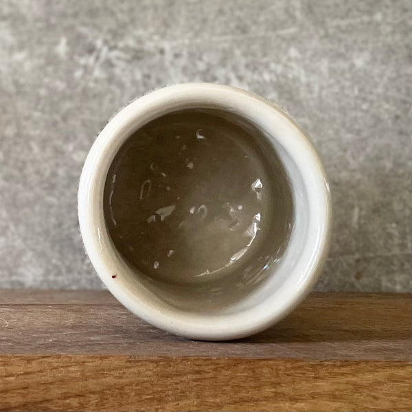 White tumbler mug with funny wine saying