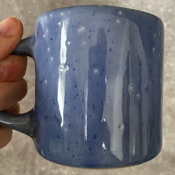 Blue mug with lovely saying about snore