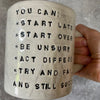 Big big inspirational mug