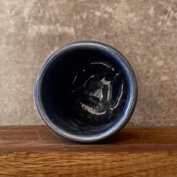 Deep blue mug KELKIS BUČKIS 150 ml