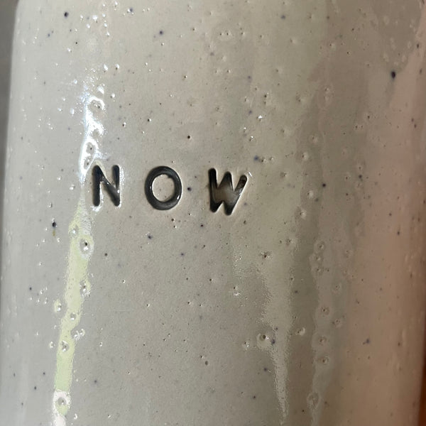 White mug without handle NOW