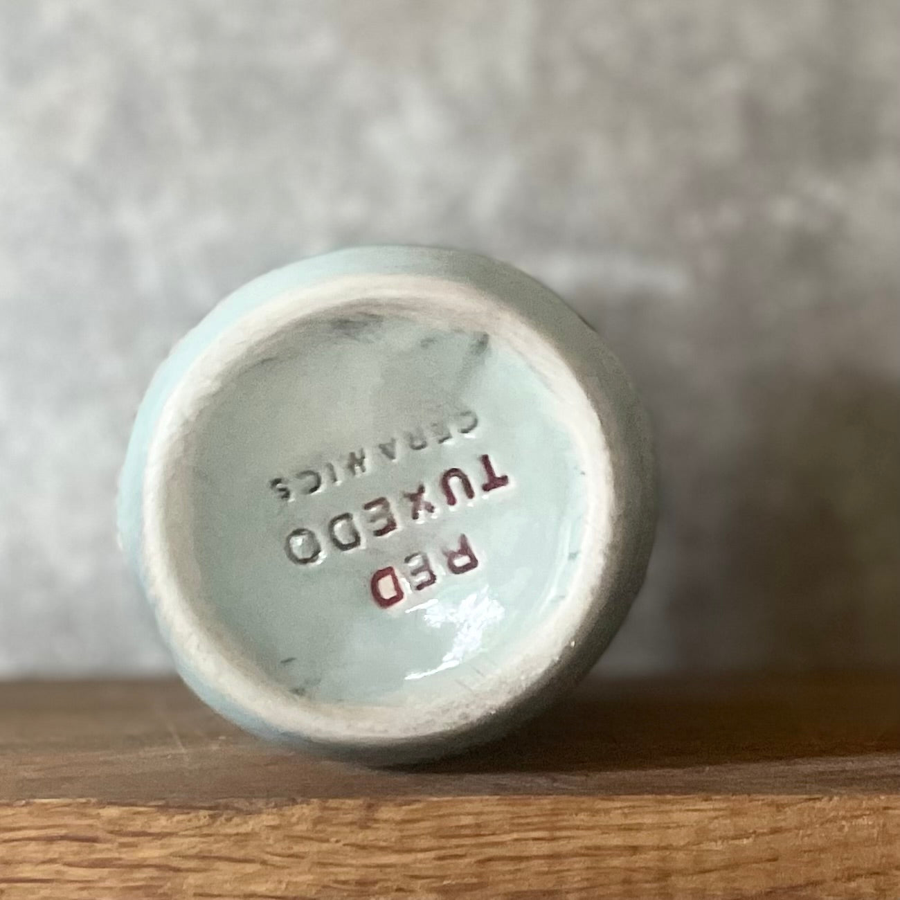 Ceramic mug about money