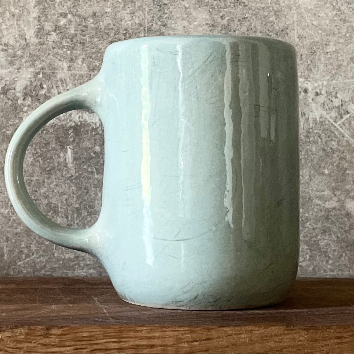 Ceramic coffee mug about good things