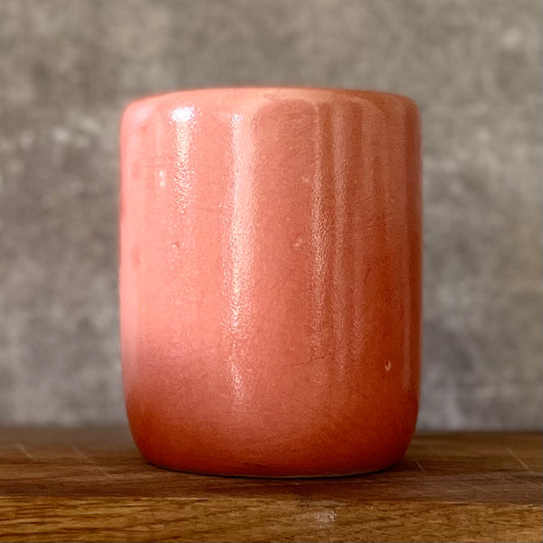 Red big tumbler mug with saying about work